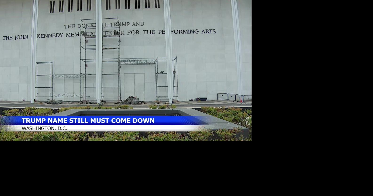 Trump's name poised to be removed from Kennedy Center after judge denies last-minute move to keep it