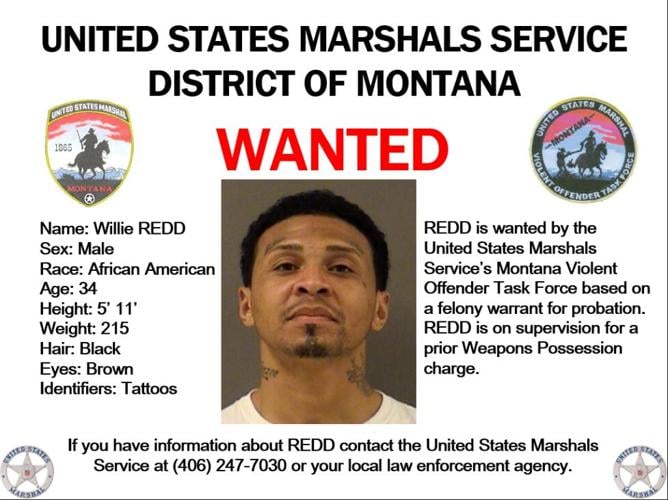 Man wanted by U.S. Marshals Service in custody at Yellowstone County