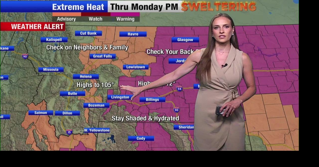 Temperature records broken across Montana as heat wave peaks