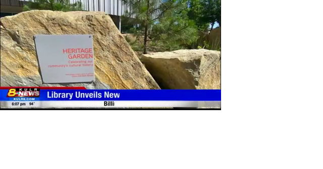 Billings library unveils new Heritage Garden - Vimarsana News
