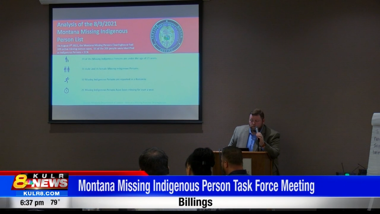 Montana Missing Indigenous Persons Task Force Meets In Billings ...