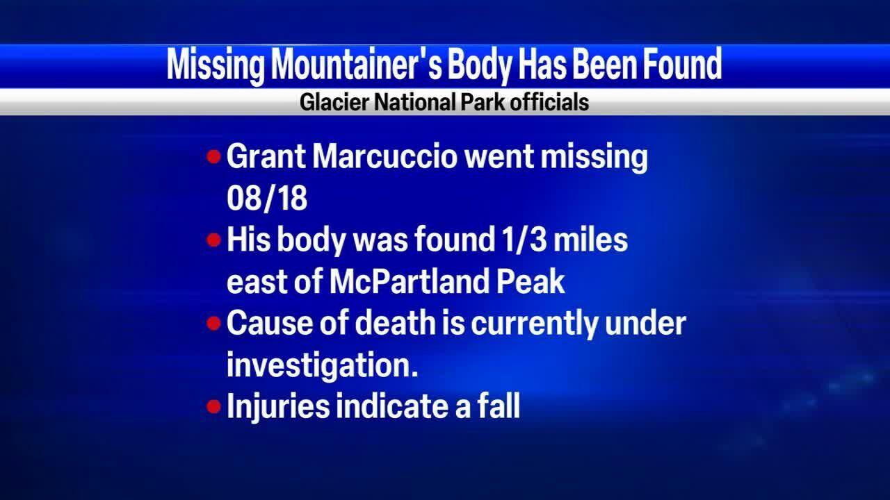 Body of missing Whitefish climber in Glacier National Park found 