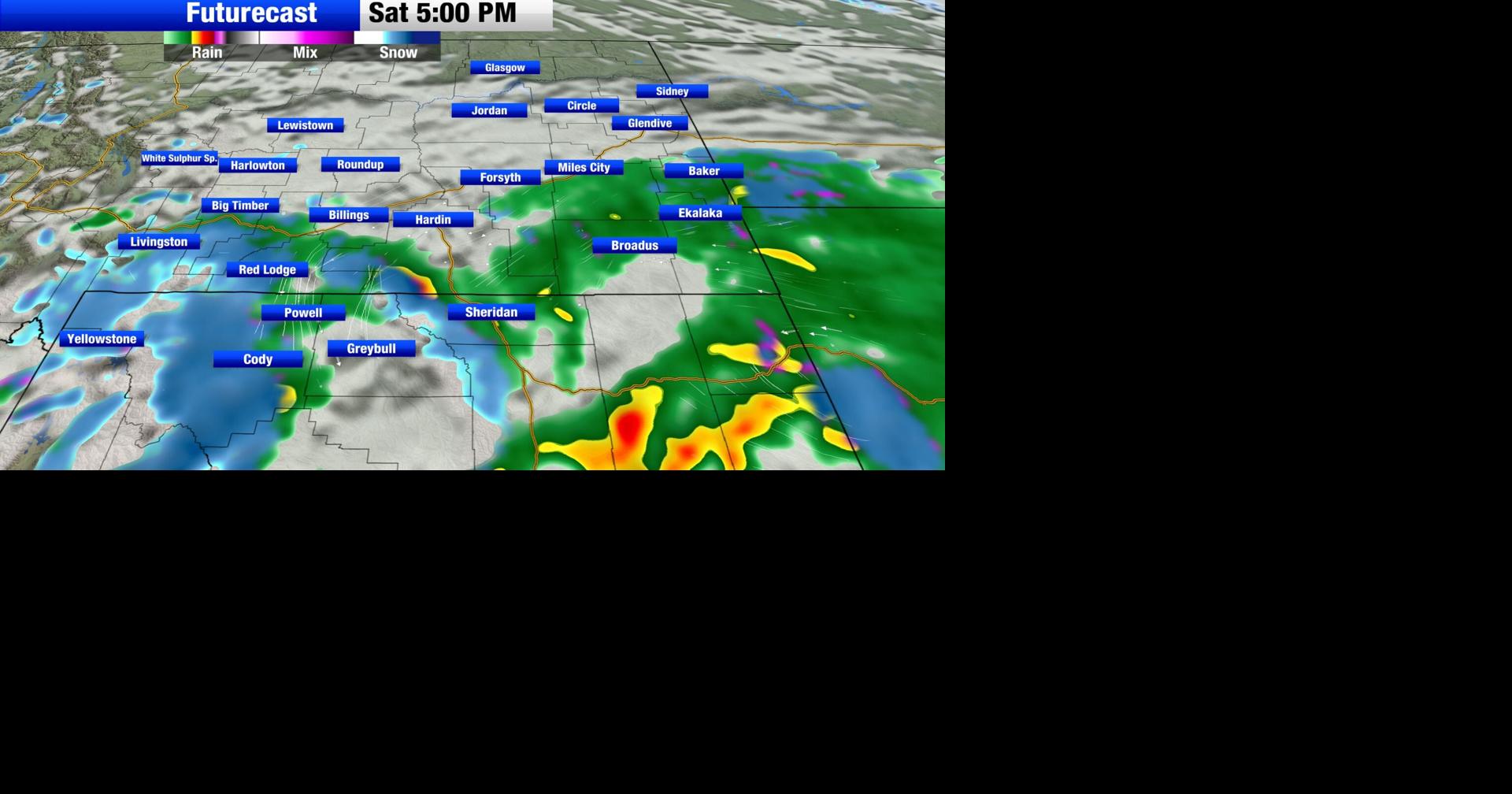 Cool and unsettled weather for Easter weekend | Montana Weather | kulr8.com