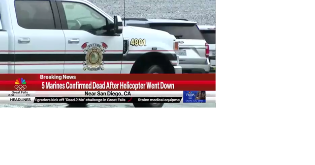 Marine Corps confirms the worst: All 5 troops killed in helicopter crash in California mountains - Vimarsana News
