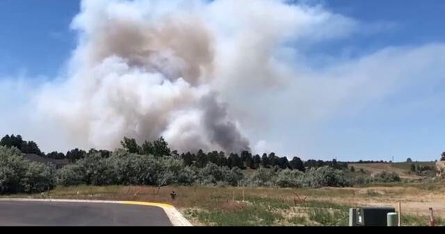 Bo Fire burns about 250 acres near Alkali Creek Road before it can be contained | Billings News