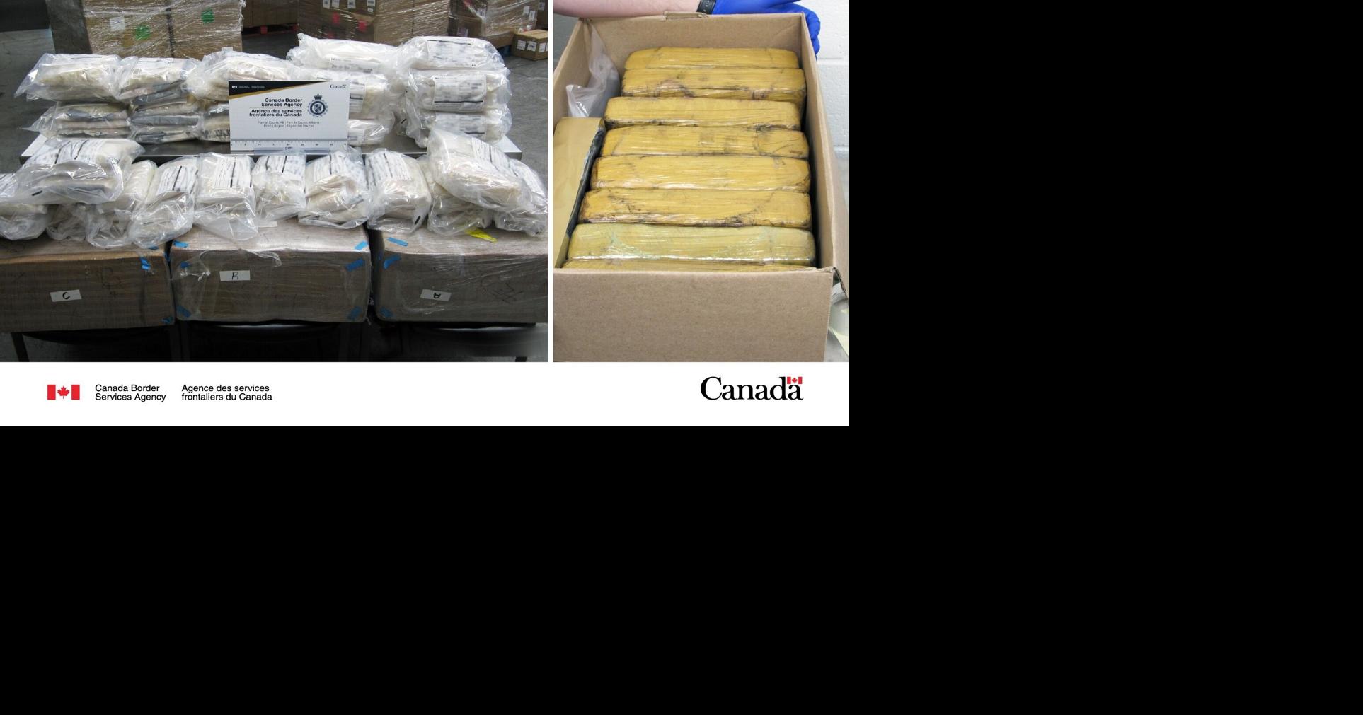 228 kg of illegal drugs seized at Montana-Canada border | Montana News ...