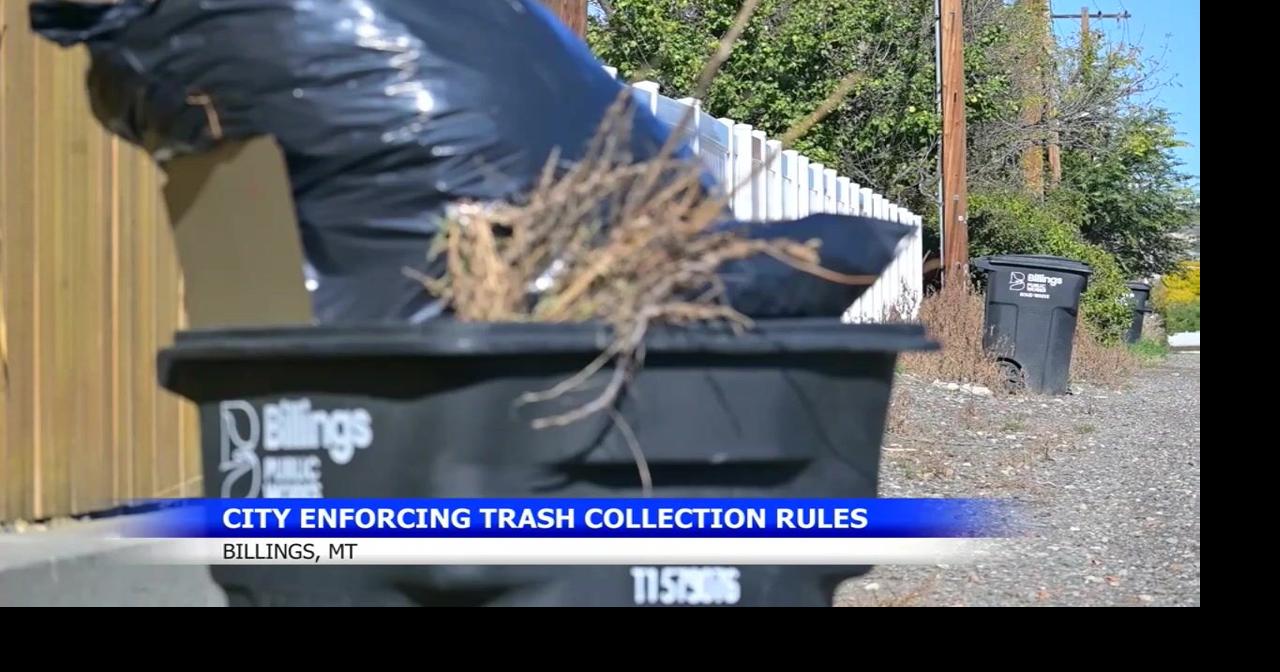 Billings residents express frustrations online as the city cracks down on longstanding trash rule