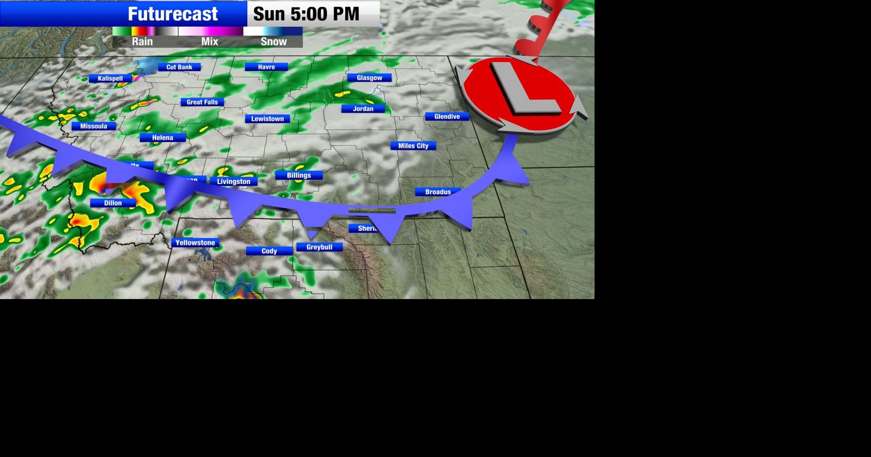 Mild Weekend Weather Will Be Replaced By Cool & Unsettled Conditions ...