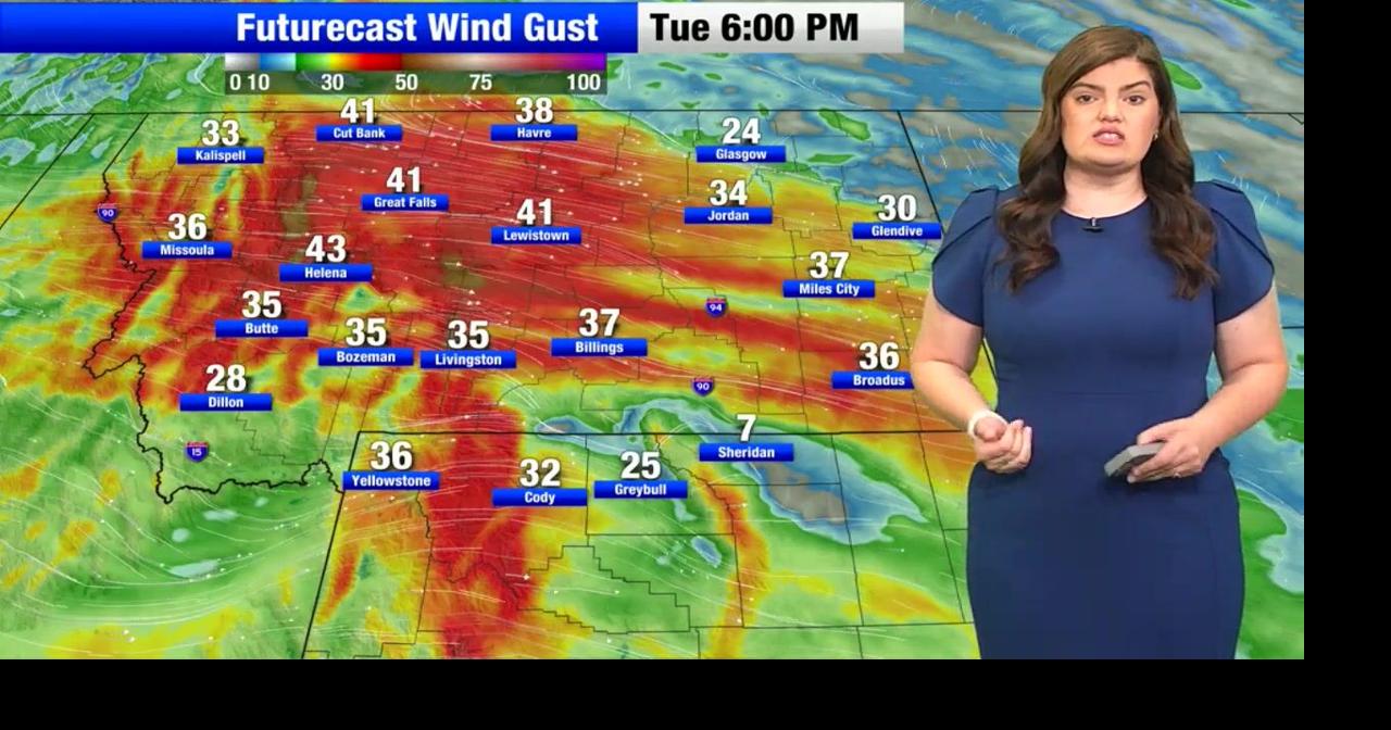 Warming temperatures and increasing winds expected across Montana