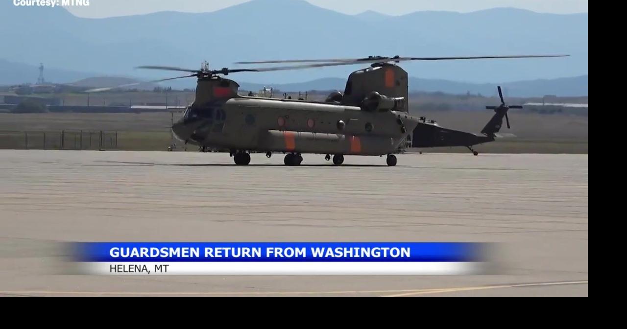 Montana Army National Guard crew back home after wildfire mission in Wenatchee