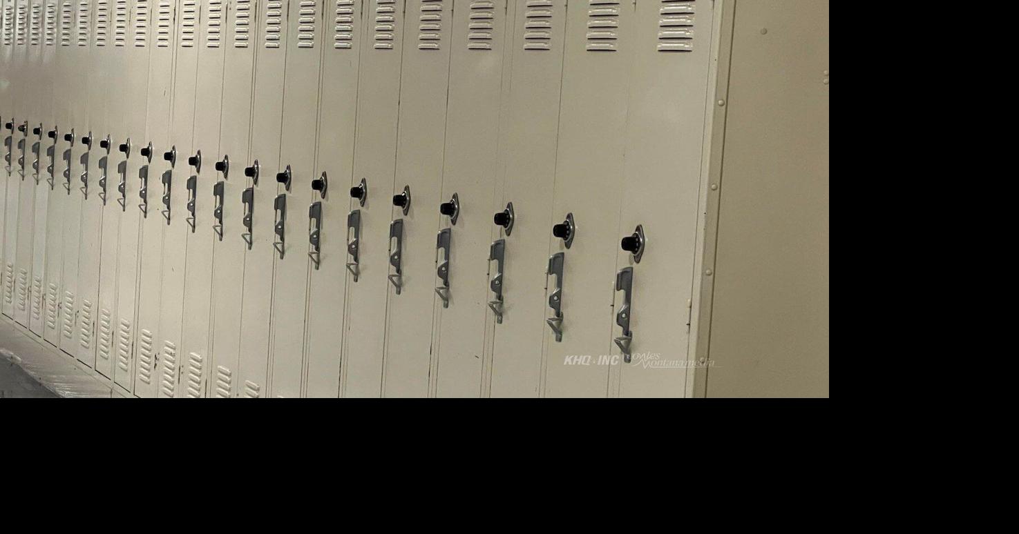 Lockers in a school hallway - Vault