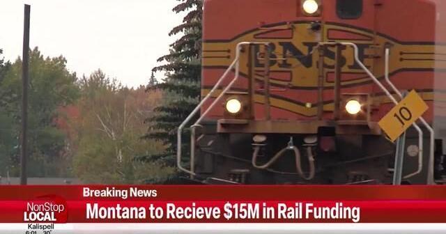 Montana to receive $15M in rail funding | Montana News | kulr8.com