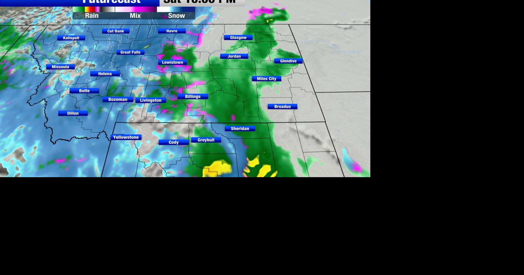 This weekend brings mountain snow with low elevations seeing rain and ...