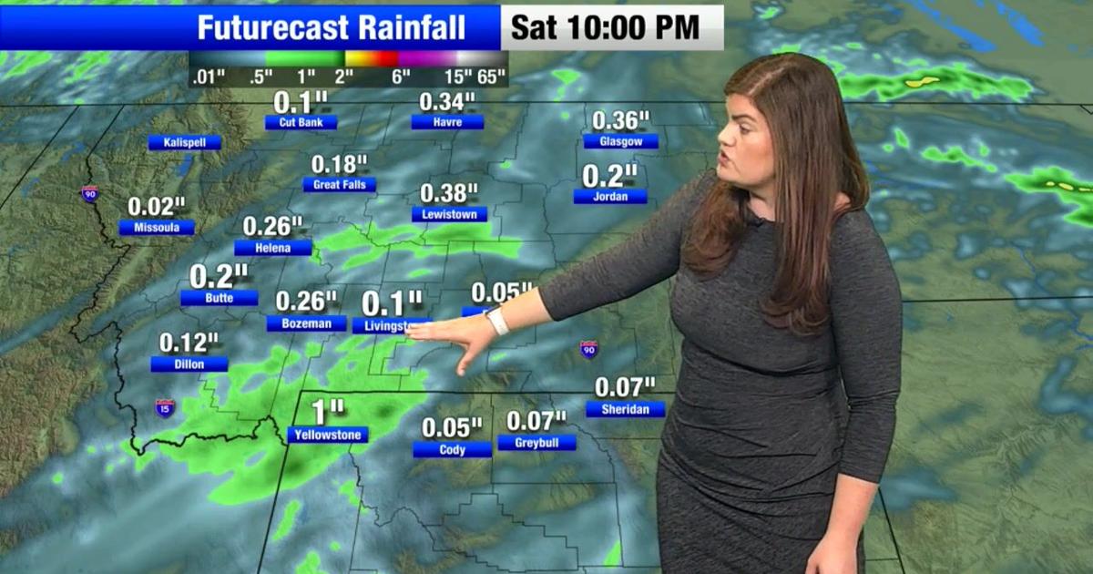 Wetter and cooler conditions can be expected through the weekend