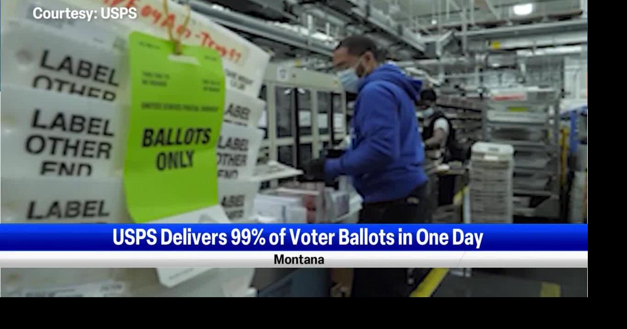 USPS ensures timely delivery of Montana election ballots Billings