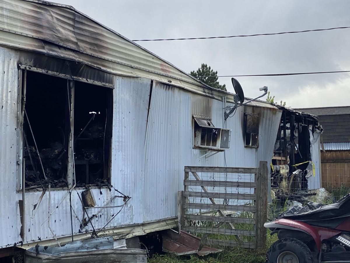 Missoula Rural Fire Knocks Down Mobile Home Fire Family Survives Regional Kulr8 Com
