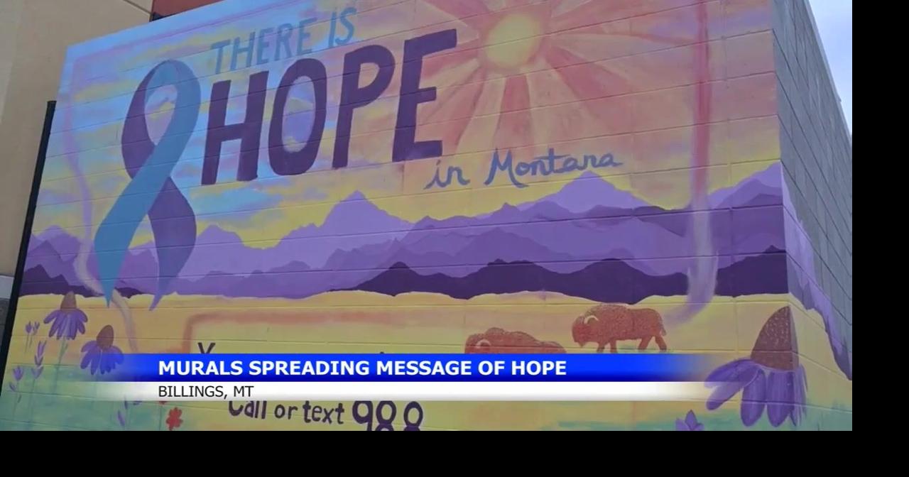 'You are not Alone' : Billings artists, community groups turn murals into messages of hope