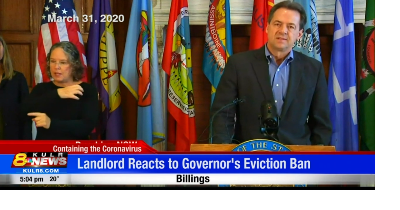 Billings Landlord Reacts to Governor Steve Bullock's Eviction Ban Billings News