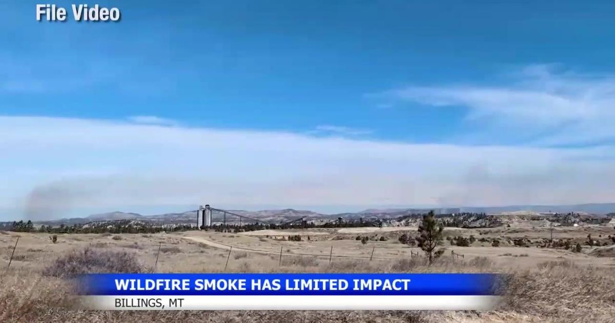 Wildfire smoke from Canada, Oregon and Washington affecting Billings air quality