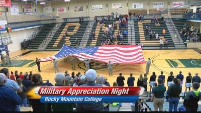 Rocky Mountain College Marks The First Military Appreciation Night