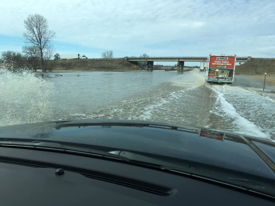 UPDATE I90 South to Wyoming remains closed from Hardin due to