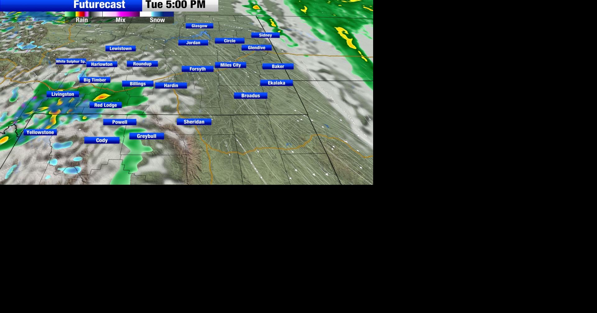 Active weather week ahead with cooler temperatures, rain, and mountain ...