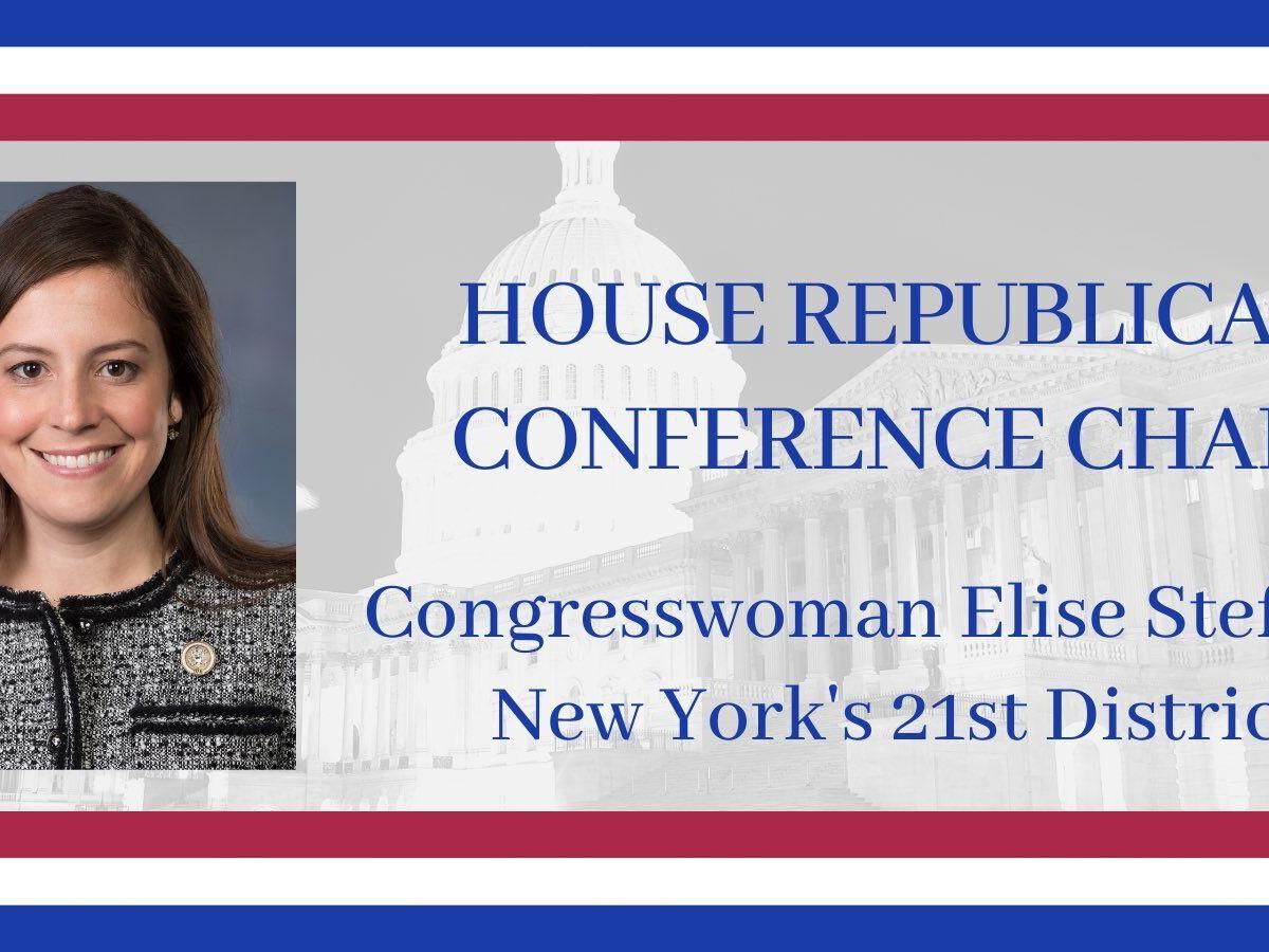 House Republicans vote to make Elise Stefanik conference chair, replacing Rep. Cheney - Vimarsana News