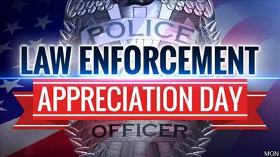"Blue" blood drives mark Law Enforcement Appreciation Day