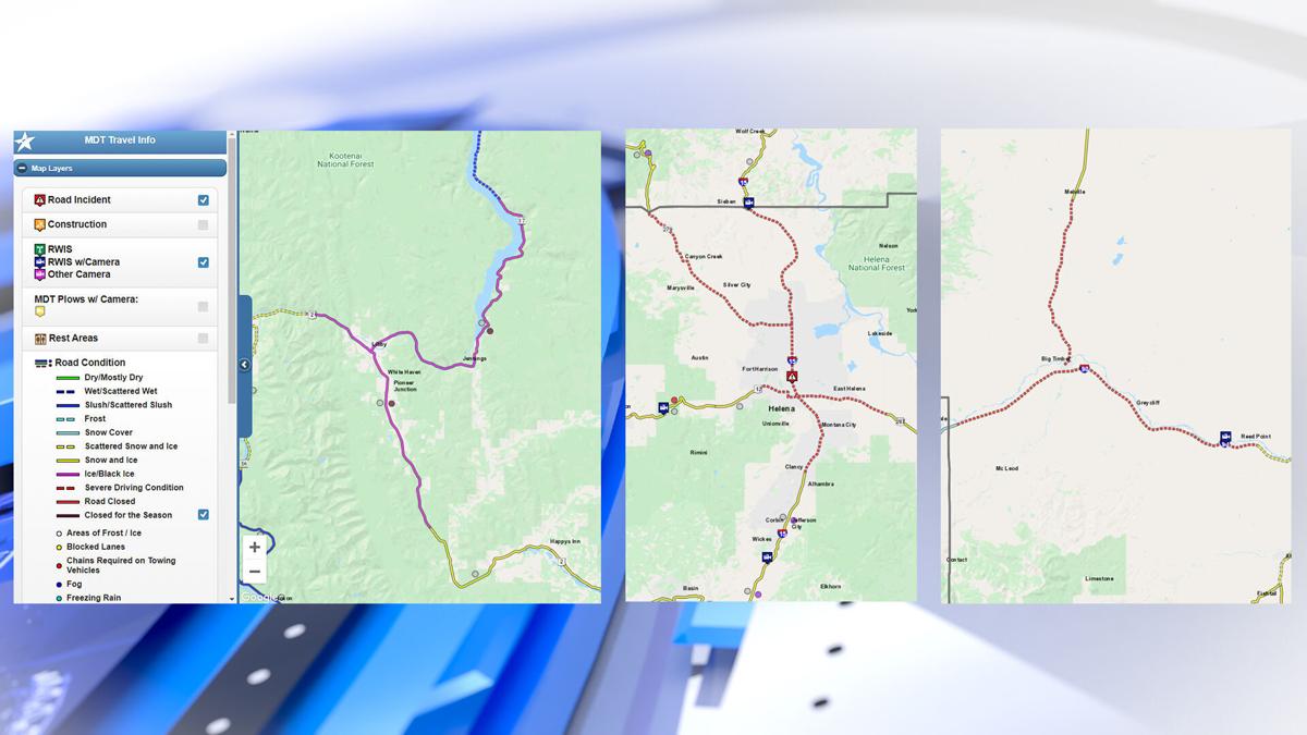 Severe Driving Conditions Being Reported Around Parts Of Montana Black Ice Reported Around Libby Top Story Kulr8 Com Severe Driving Conditions Being Reported Around Parts Of Montana Black Ice Reported Around Libby Top Story Kulr8 Com