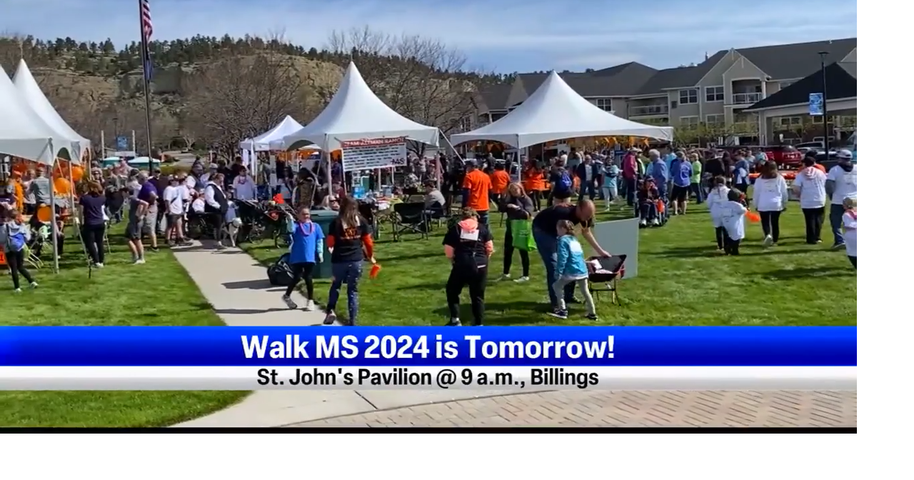 Walk MS Billings 2024 taking place on May 4th at St. John's Pavilion