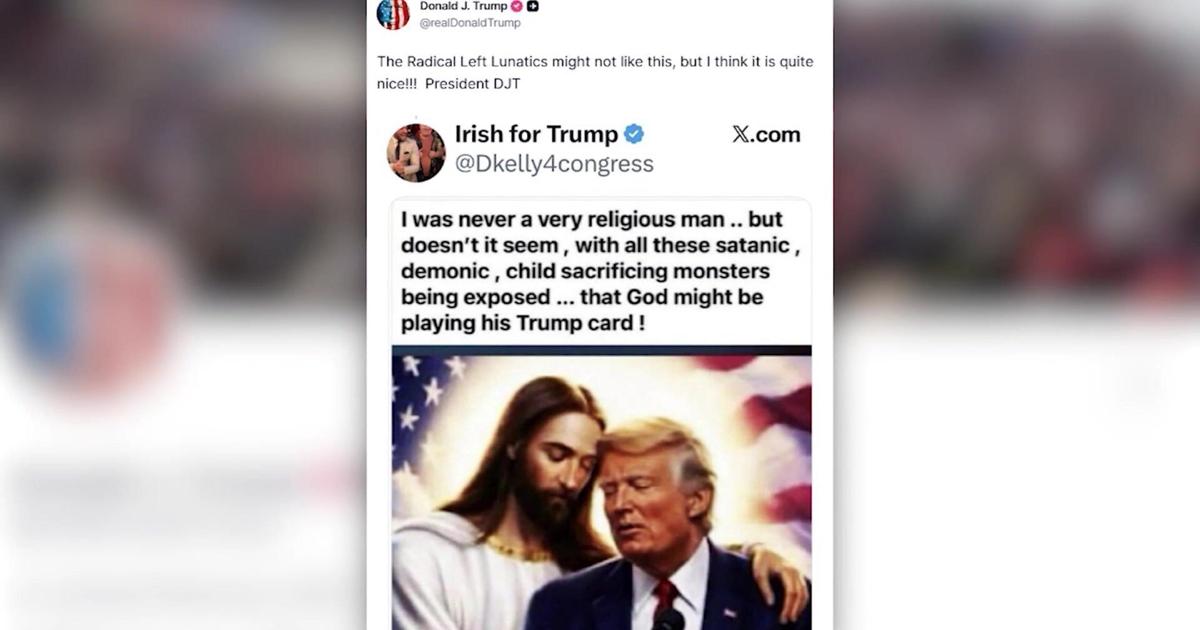 Facebook. Jesus Posts Trump posts image of him with Jesus | National News | kulr8.com