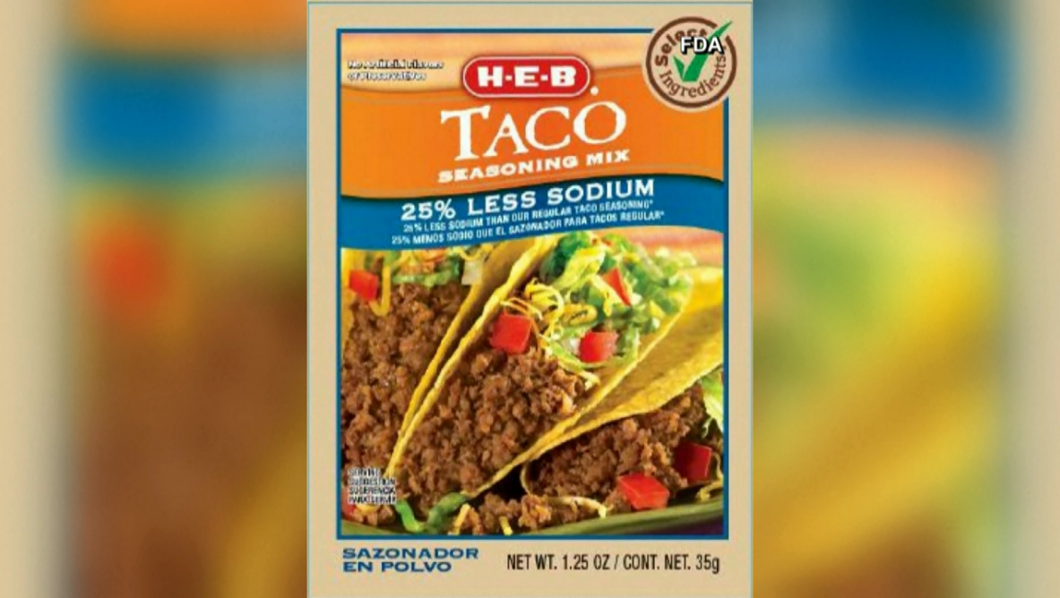 Taco seasoning sold at Walmart recalled for possible salmonella