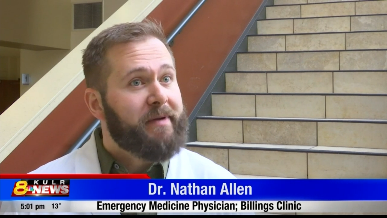 Billings Clinic Overflowing With Patients Operating Above