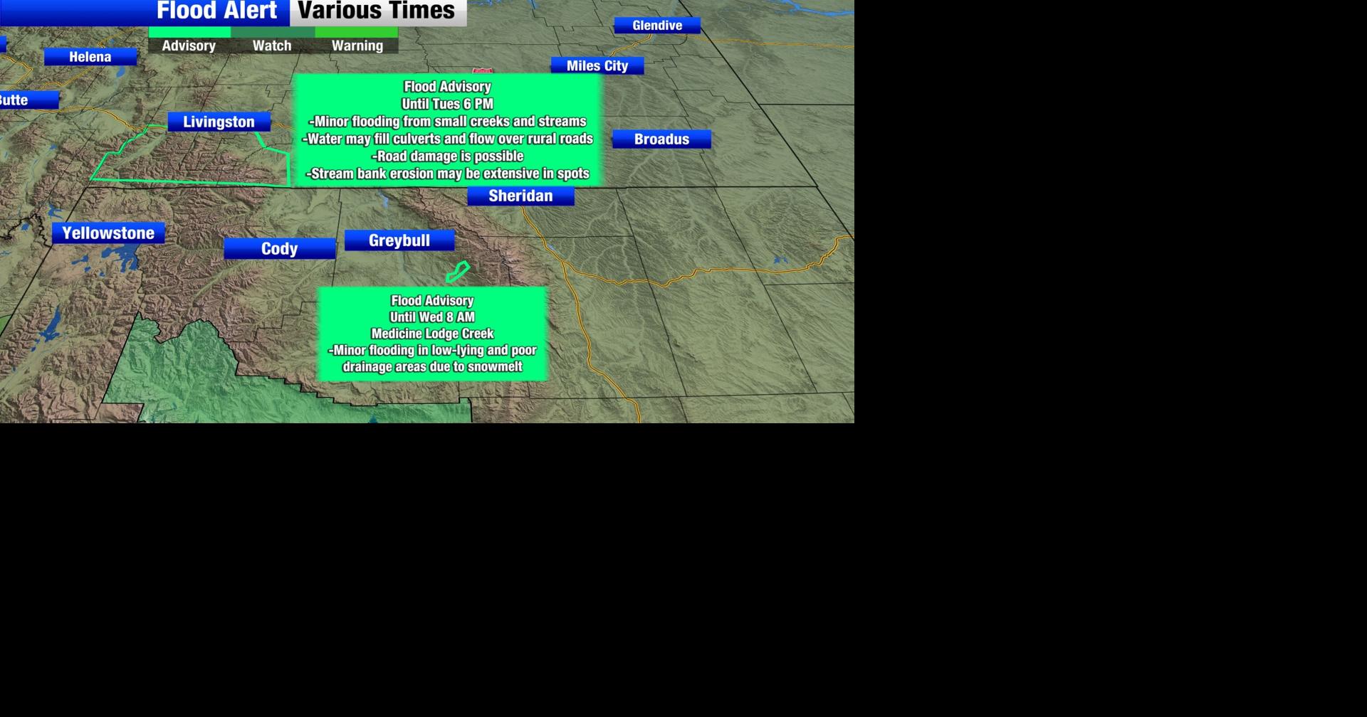Recent rain and snowmelt will bring the potential for minor flooding of ...
