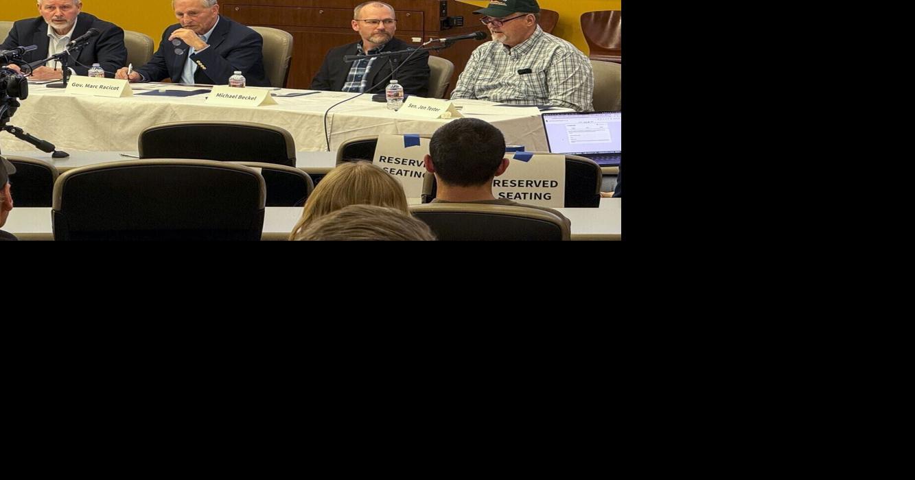 'Show me the money': Tester, Racicot and others talk corporate influence in politics