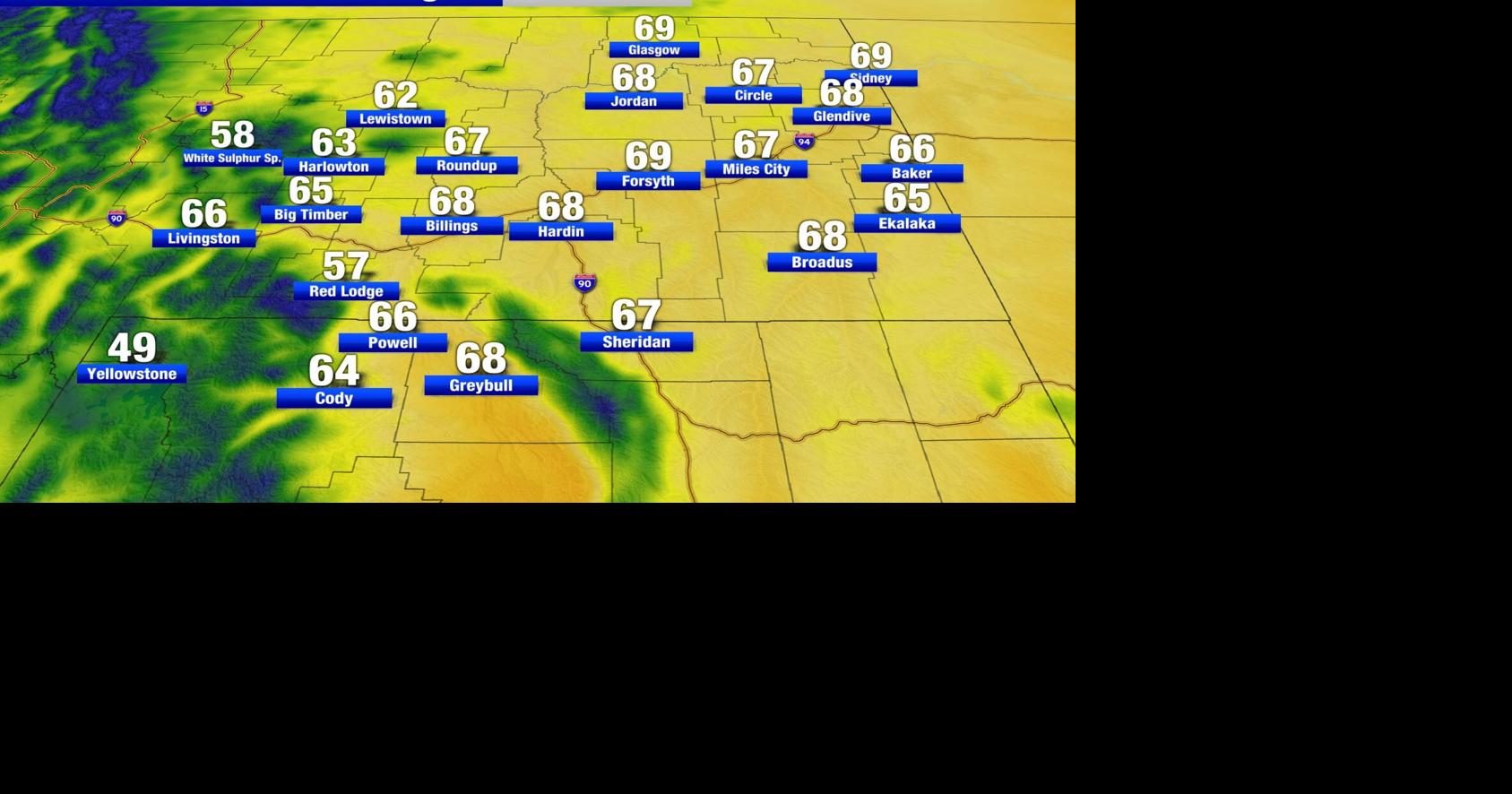 Temperatures Will Be Turning Cooler This Week Montana Weather