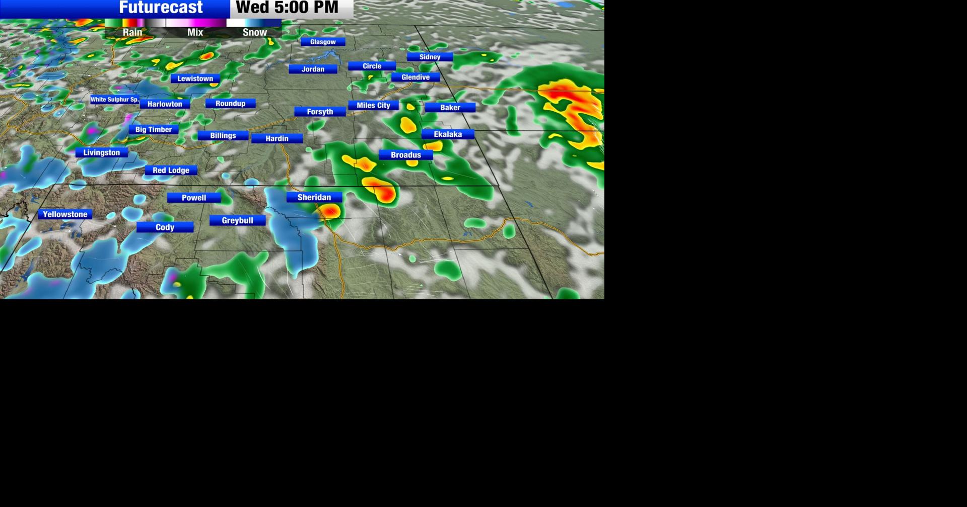 Unsettled weather will continue through Friday | Montana Weather ...