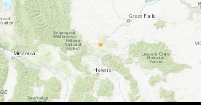 A 2.5 magnitude earthquake occurred between Helena and Great Falls Tuesday | Big waterfalls