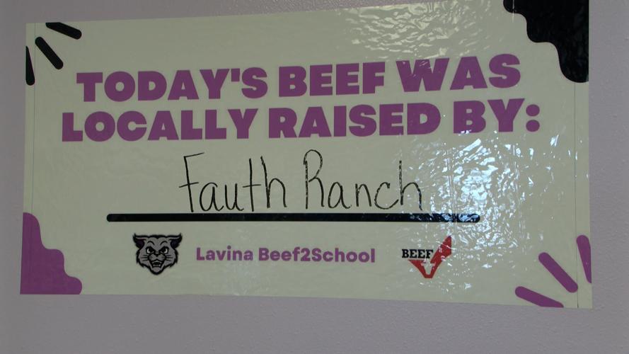 Lavina School goes 'beef' to school this year Billings News