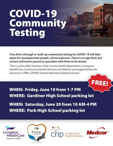 Park County to offer free COVID-19 testing this week in Livingston ...