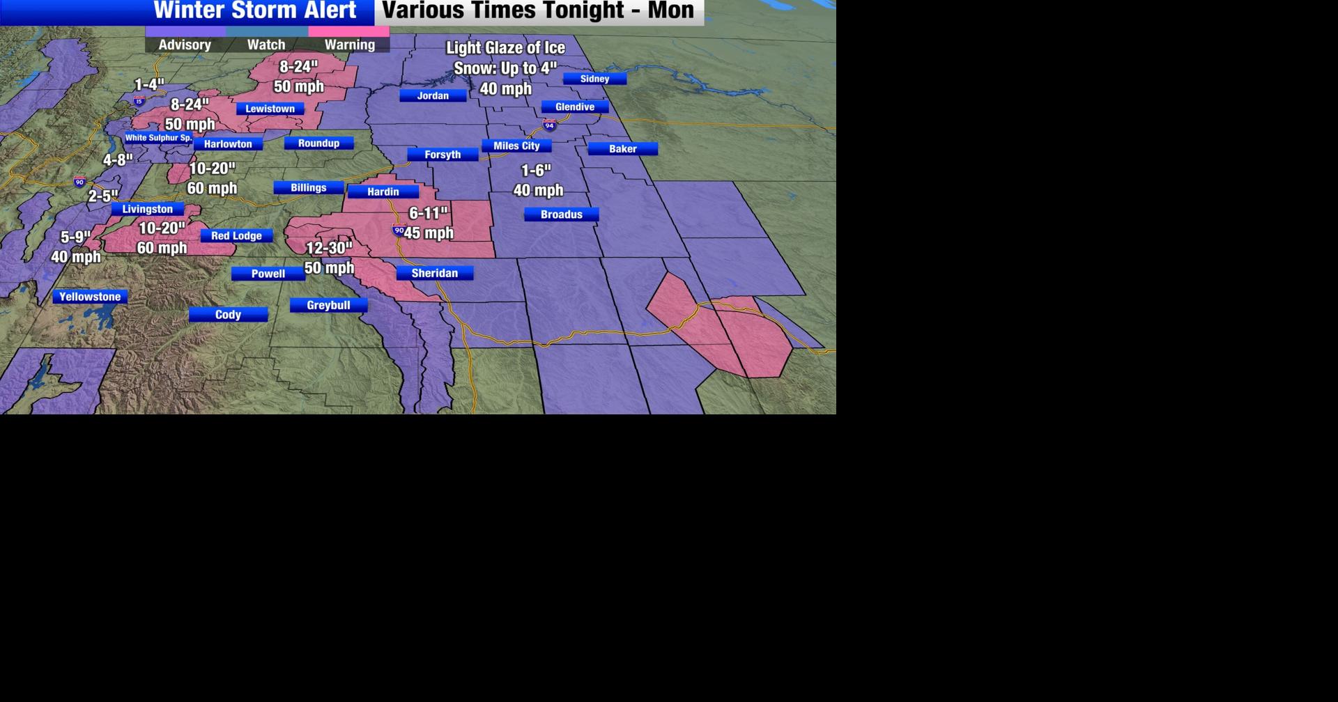 Active weather pattern expected this weekend with wind, rain, and snow ...