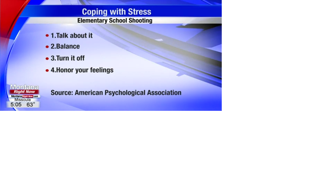 Elementary school shooting: Coping with stress - Vimarsana News