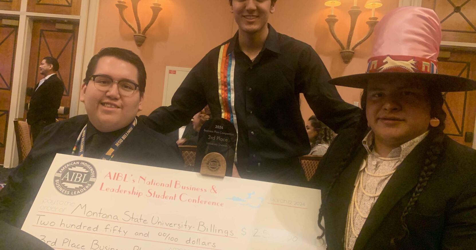 MSU Billings, Rocky Mountain College students place 3rd in American Indigenous Business Leaders Competition - Vimarsana News