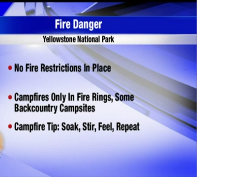 Yellowstone National Park Raises Fire Danger Level To Moderate Regional Kulr8 Com