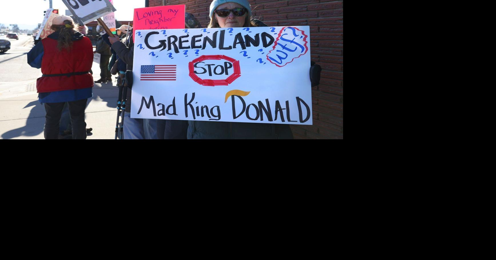 Rural Montanans rally against Trump in the Bitterroot Valley