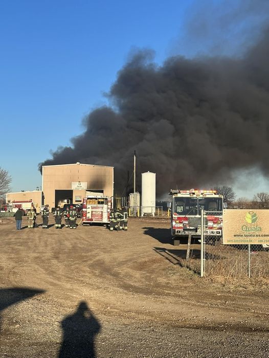 Custer County Fire Crews Fight QualaWash Structure Fire | Billings News ...