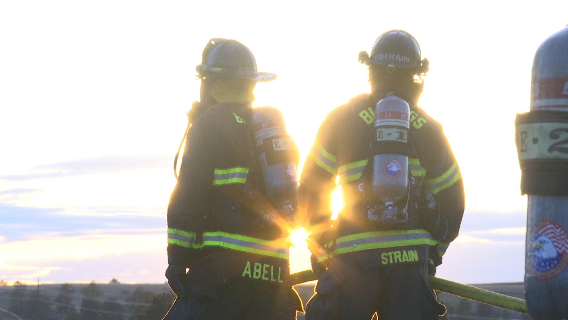 Billings and airport firefighters perform fire training Local News