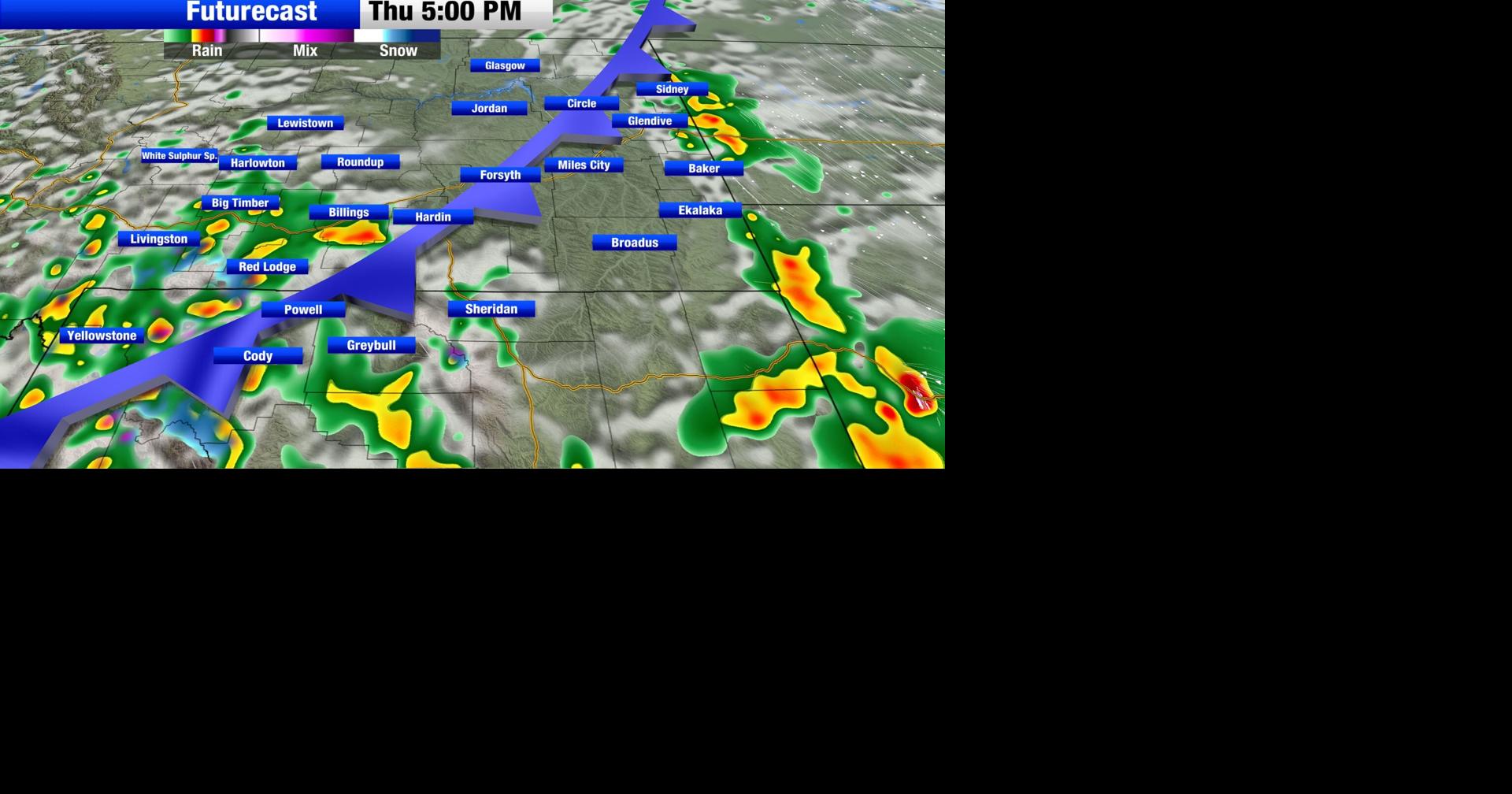 An unsettled weather pattern will return for the second half of this ...