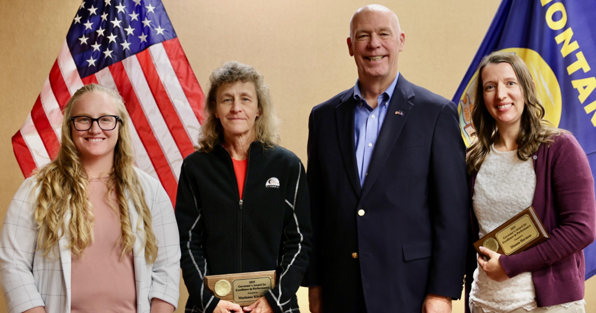 Governor Gianforte honors Montana state employees for excellence