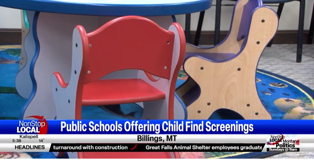 Billings Public School hosts free child find screenings for early